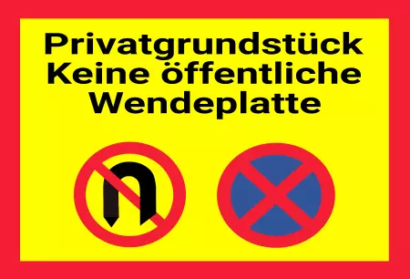 Warnschild Zutritt verbotenWarnung - Zutritt verboten Privatgrundstück Bild